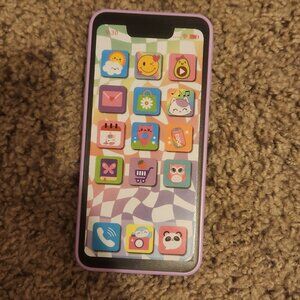 Toy phone with markers inside.